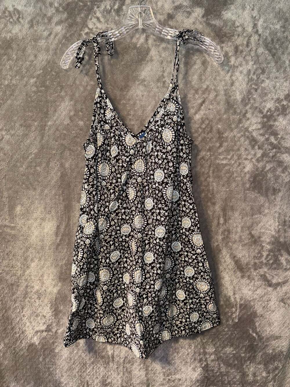 Old Navy Floral Print Tie-Strap Mini Dress Size XS
